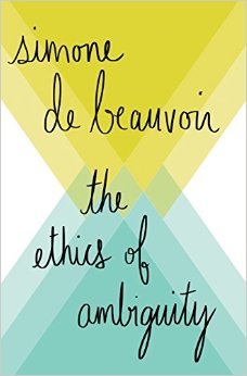 Book cover of The Ethics of Ambiguity by Simone de Beauvoir