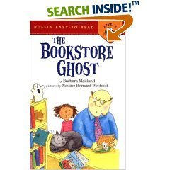 Book cover of The Bookstore Ghost by Barbara Maitland, Nadine Bernard Westcott (Illus.)