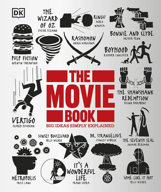 Book cover of The Movie Book by Danny Leigh