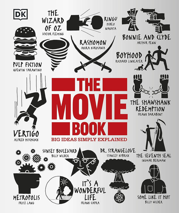 Book cover of The Movie Book by Danny Leigh