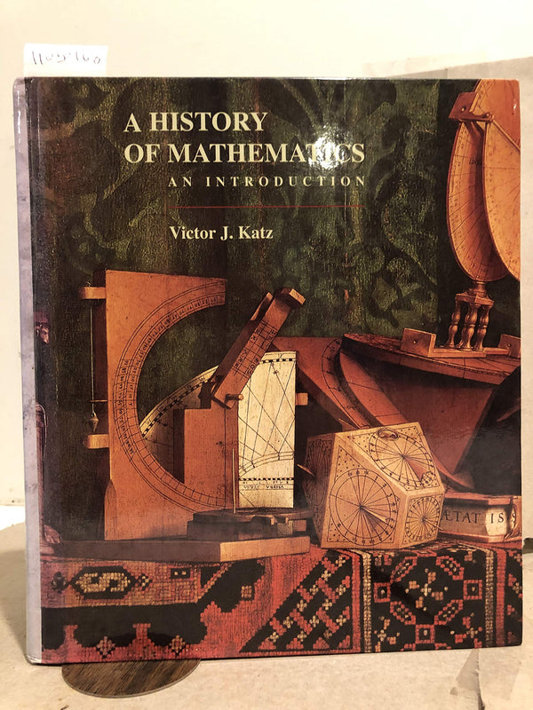 Book cover of A History of Mathematics by Victor J. Katz