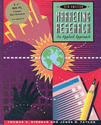 Book cover of Marketing Research: An Applied Approach by Thomas C. Kinnear, James R. Taylor