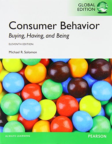 Book cover of Consumer Behavior: Buying, Having, and Being by Michael R. Solomon