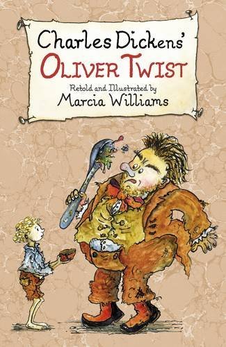 Book cover of Oliver Twist by Marcia Williams (Artist)