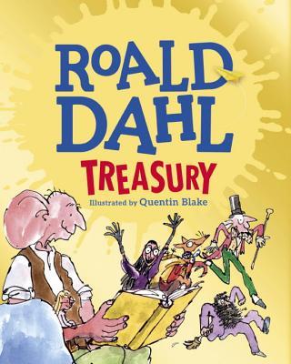 Book cover of The Roald Dahl Treasury by Roald Dahl