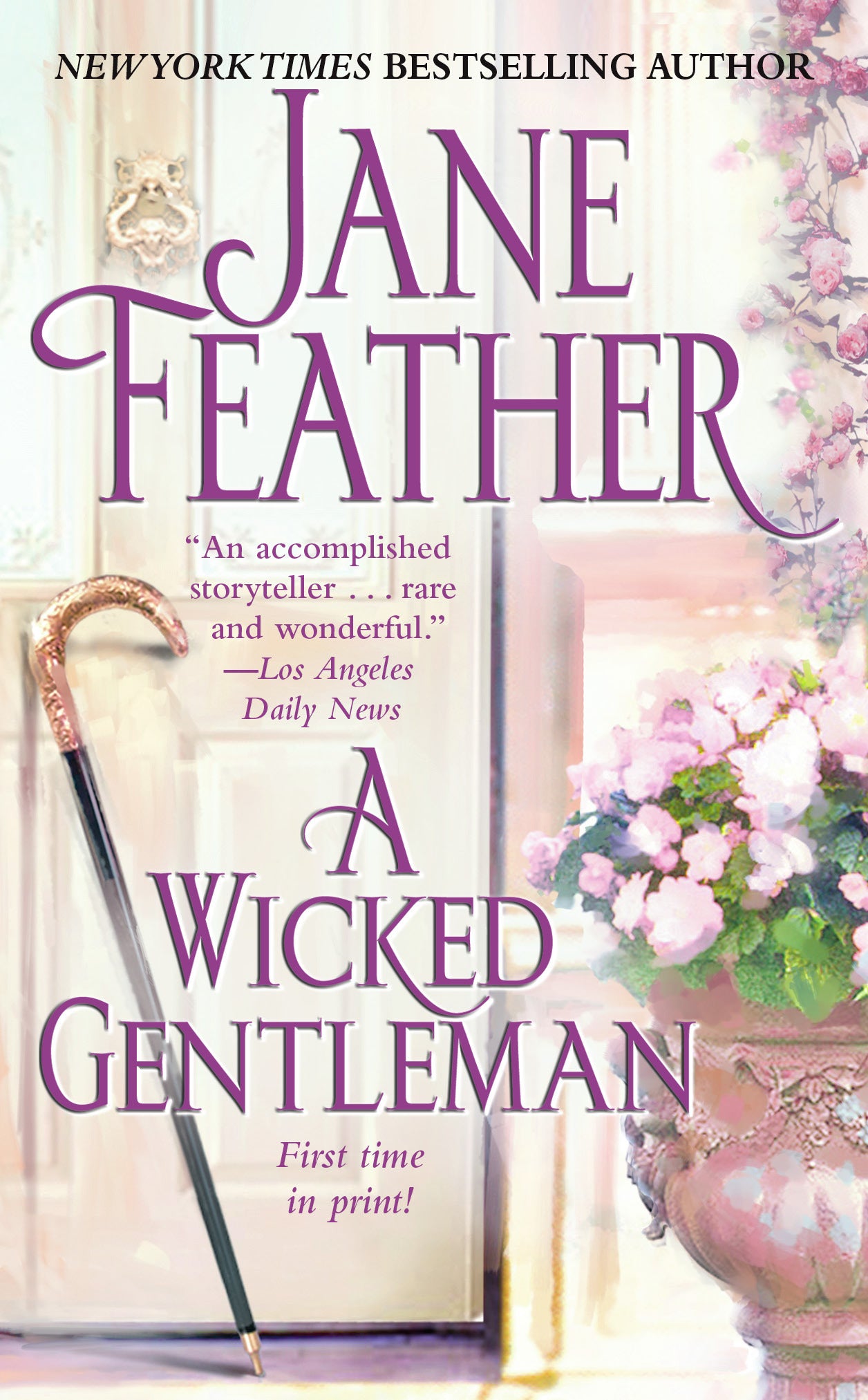 Book cover of A Wicked Gentleman by Jane Feather