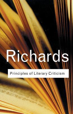 Book cover of Principles Of Literary Criticism by Ivor A. Richards