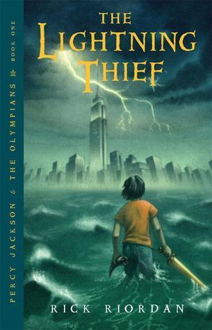 Book cover of The Lightning Thief by Rick Riordan