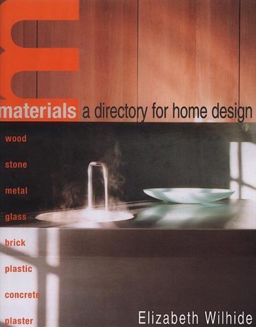 Book cover of Materials: A Directory for Home Design by Elizabeth Wilhide
