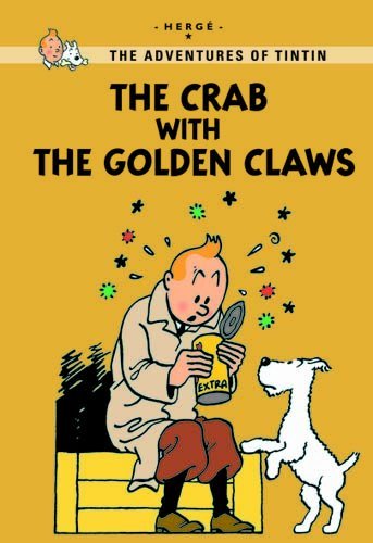 Book cover of The Crab With The Golden Claws by Hergé