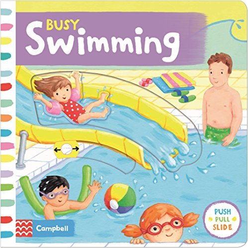 Book cover of Busy Swimming by Rebecca Finn