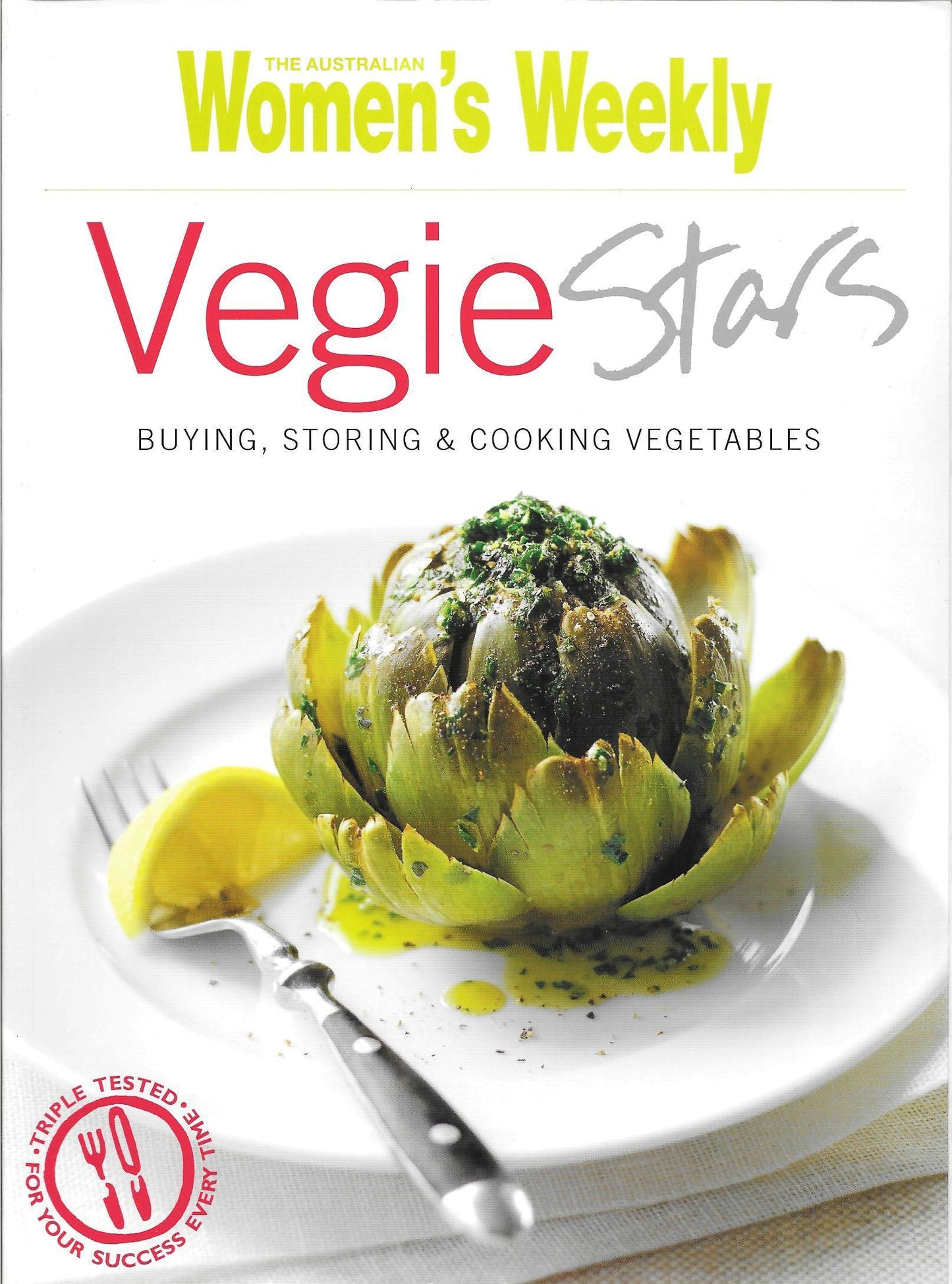 Book cover of Vegie Stars by The Australian Women's Weekly