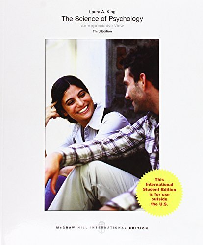 Book cover of The Science of Psychology: An Appreciative View by Laura A. King