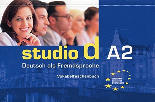 Book cover of Studio D A2: Deutsch Als Fremdsprache: Vokabeltaschenbuch by Hermann Funk, Christina Kuhn, Silke Demme, Oliver Bayerlein, Beate Lex, Beate Redecker, Britta Winzer, Carla Christiany