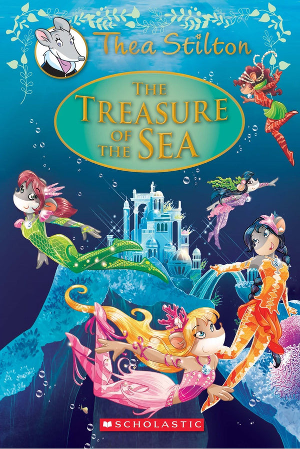 Book cover of The Treasure of the Sea by Thea Stilton
