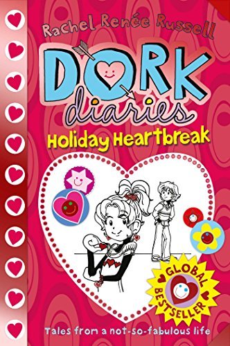 Book cover of Dork Diaries Holiday Heartbreak by Rachel Renée Russell