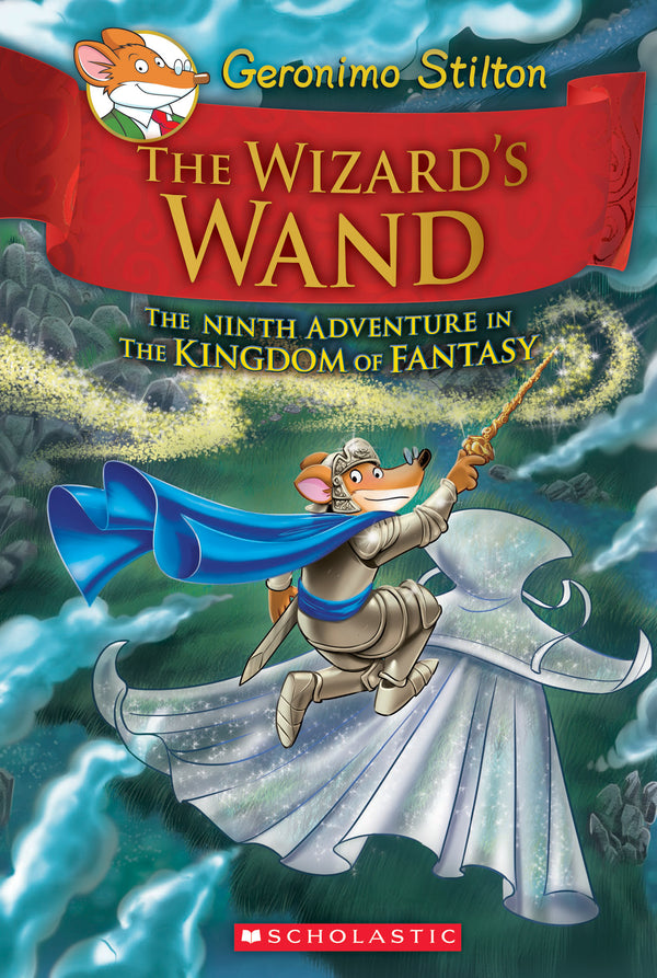 Book cover of The Wizard's Wand by Geronimo Stilton
