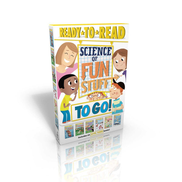 Book cover of Science Of Fun Stuff To Go! (Boxed Set): The Thrills And Chills Of Amusement Parks; The Innings And Outs Of Baseball; Pulling Back The Curtain On ... How Airplanes Get From Here...To There! by Various