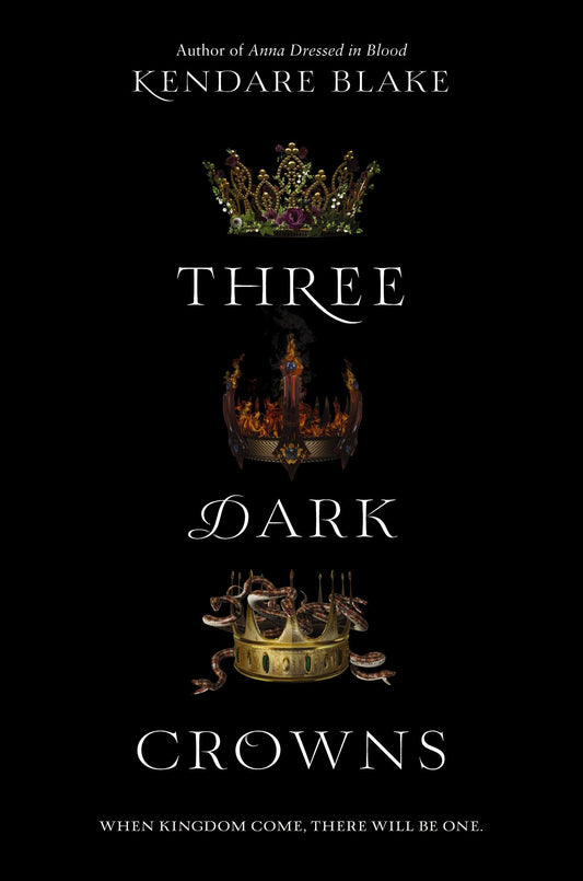 Book cover of Three Dark Crowns by Kendare Blake