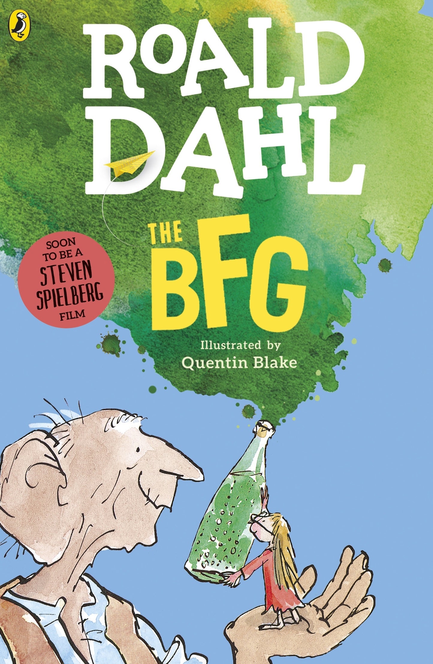 Book cover of The BFG by Roald Dahl, Quentin Blake (Illustrations)