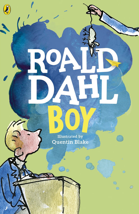 Book cover of Boy by Roald Dahl, Quentin Blake (Illus.)