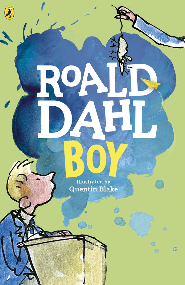 Book cover of Boy by Roald Dahl, Quentin Blake (Illus.)