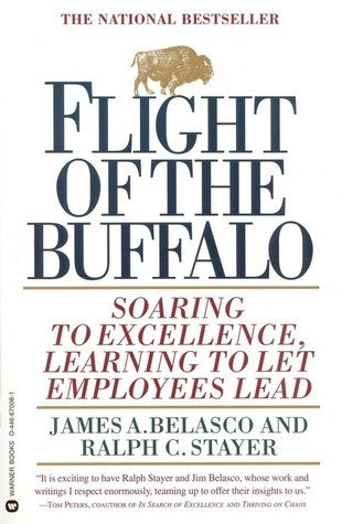 Book cover of Flight Of The Buffalo by James A. Belasco