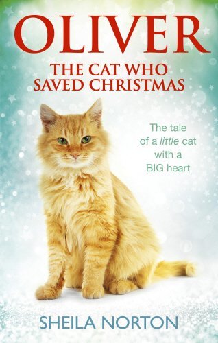 Book cover of Oliver: The Cat Who Saved Christmas by Sheila Norton