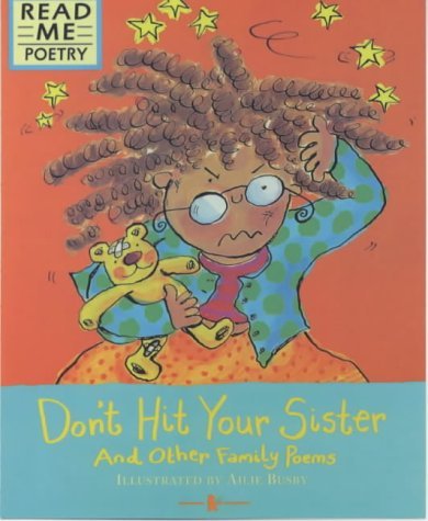 Book cover of Don't Hit Your Sister by s-ellis, Ailie Busby