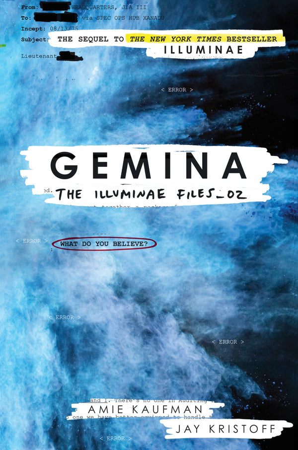 Book cover of Gemina by Amie Kaufman, Jay Kristoff, Marie Lu (Illus.)