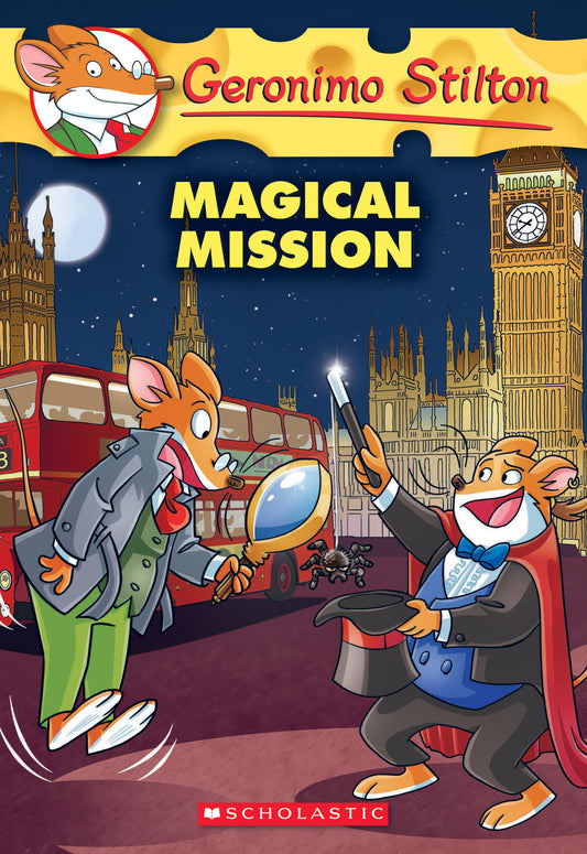 Book cover of Magical Mission by Geronimo Stilton