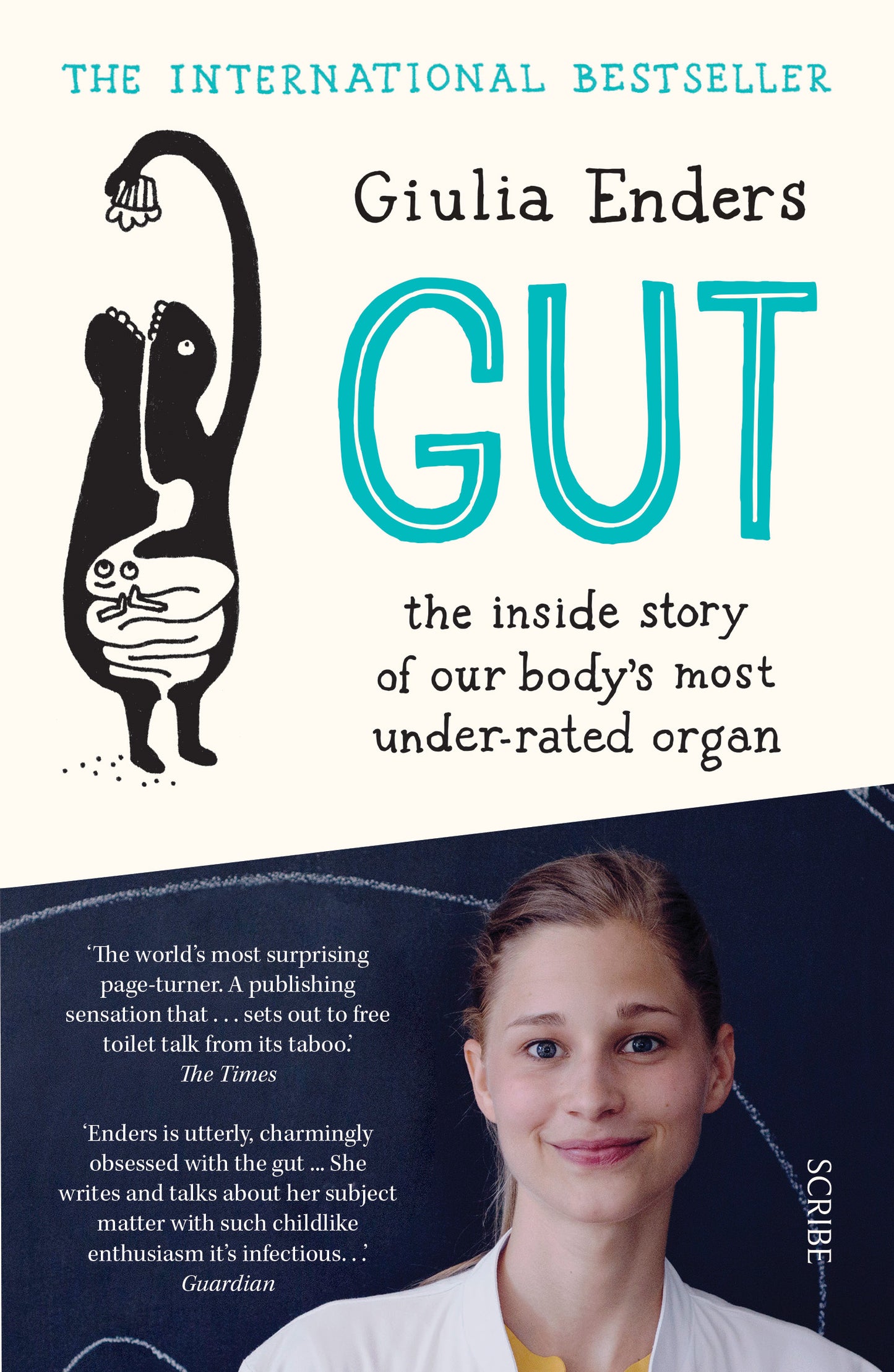Book cover of Gut: The Inside Story Of Our Body's Most Under-Rated Organ by Giulia Enders