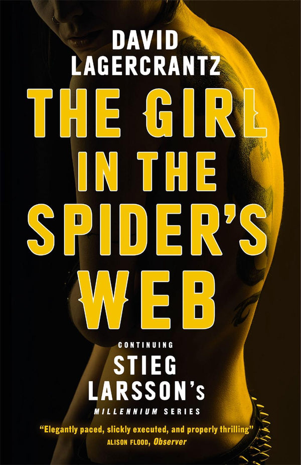 Book cover of The Girl In The Spider's Web by David Lagercrantz