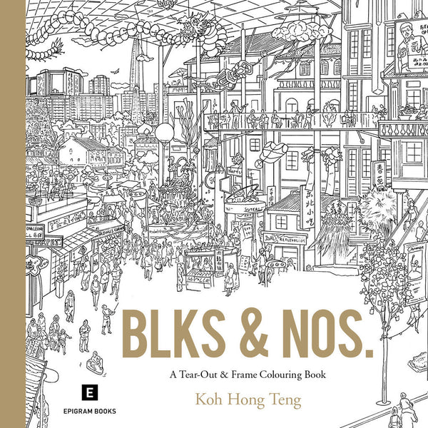 Book cover of Blks & Nos. by Koh Hong Teng