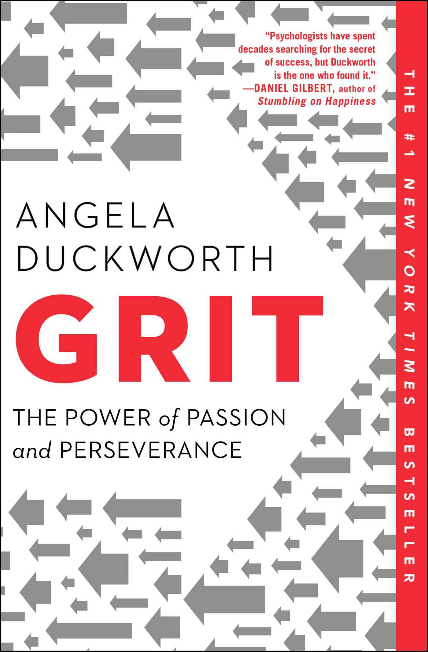Book cover of Grit: The Power of Passion and Perseverance by Angela Duckworth