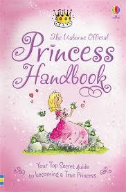 Book cover of The Usborne Official Princess Handbook by Susanna Davidson