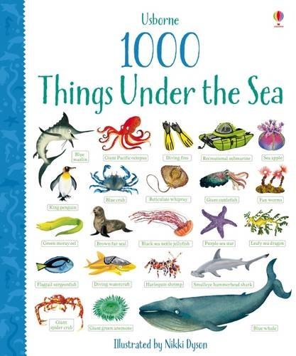 Book cover of 1000 Things Under the Sea by Alice Primmer