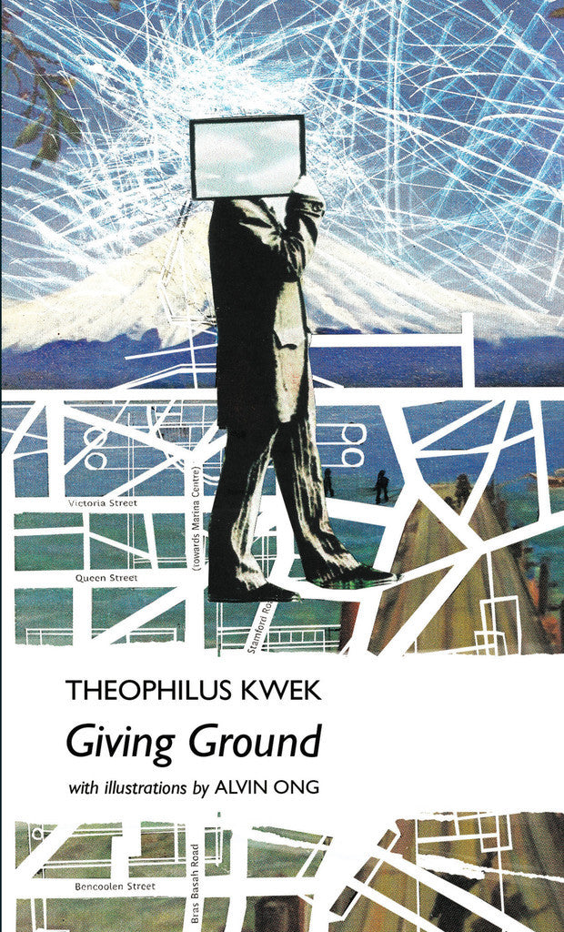 Book cover of Giving Ground by Theophilus Kwek, Alvin Ong (Illus.)