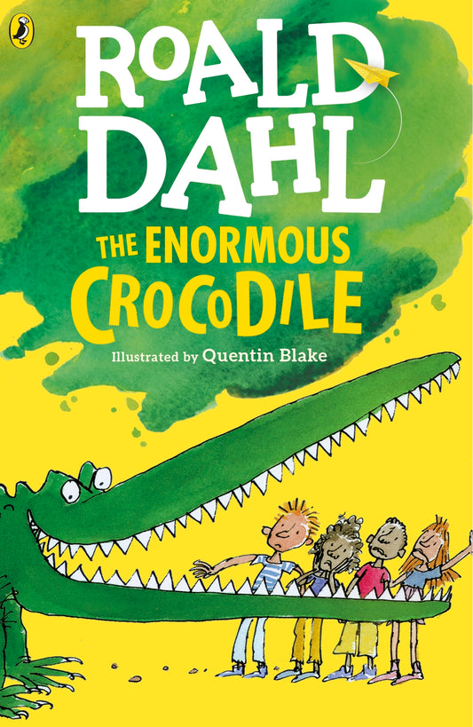 Book cover of The Enormous Crocodile by Roald Dahl, Quentin Blake (Illustrations)