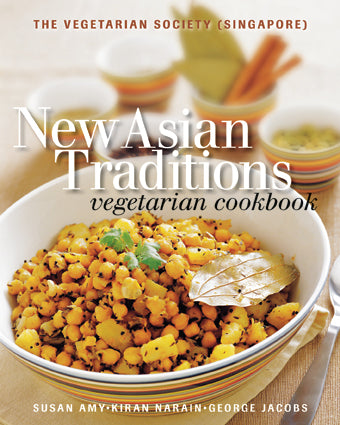 Book cover of New Asian Vegetarian Cookbook by Susan Amy, Kiran Narain, George Jacobs