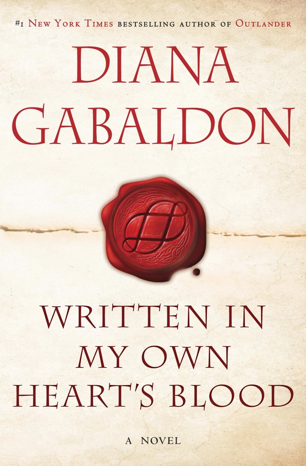 Book cover of Written In My Own Heart's Blood by Diana Gabaldon