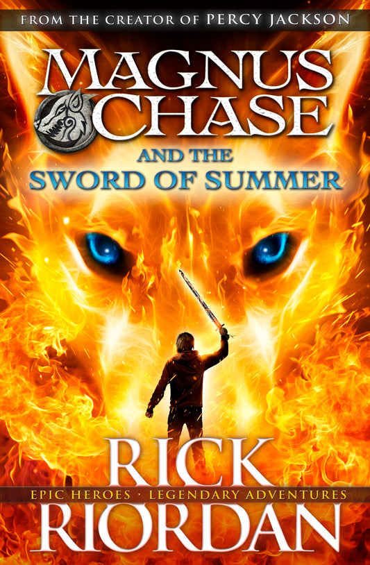 Book cover of Magnus Chase And The Sword Of Summer by Rick Riordan