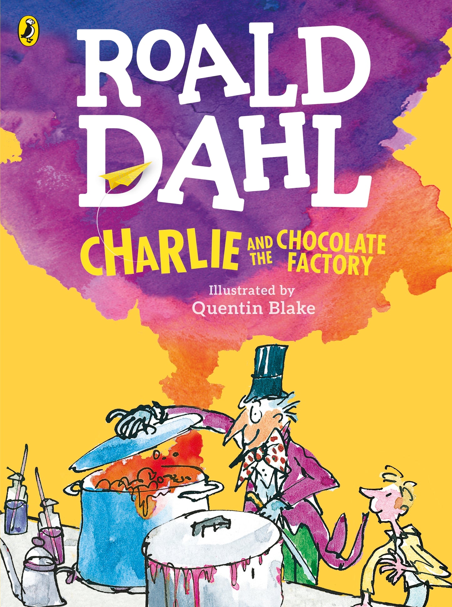Book cover of Charlie And The Chocolate Factory by Roald Dahl, Quentin Blake (Illus.)