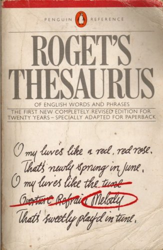 Book cover of Roget's Thesaurus of English Words and Phrases by Susan M. Lloyd (Ed.)
