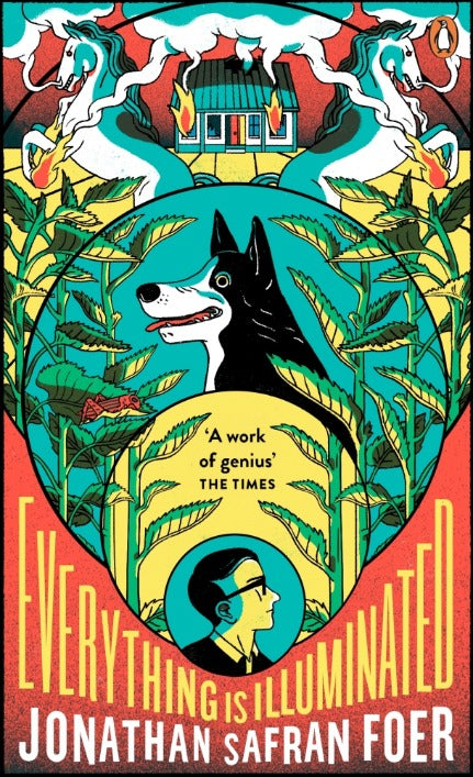 Book cover of Everything Is Illuminated by Jonathan Safran Foer