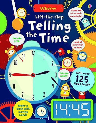 Book cover of Lift-The-Flap Telling The Time by Rosie Hore