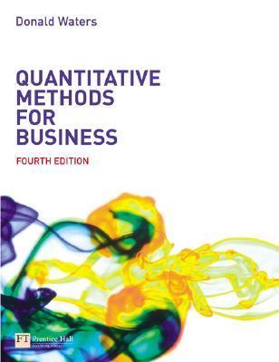 Book cover of Quantitative Methods For Business by Donald Waters