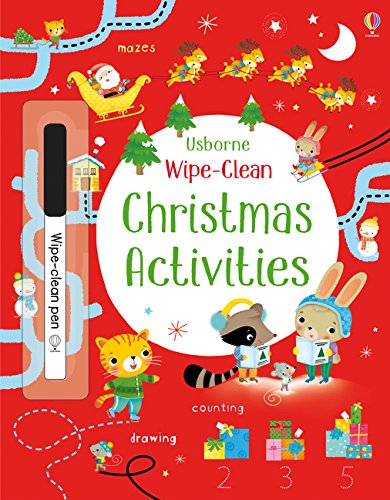 Book cover of Wipe-Clean Christmas Activities by Kirsteen Robson