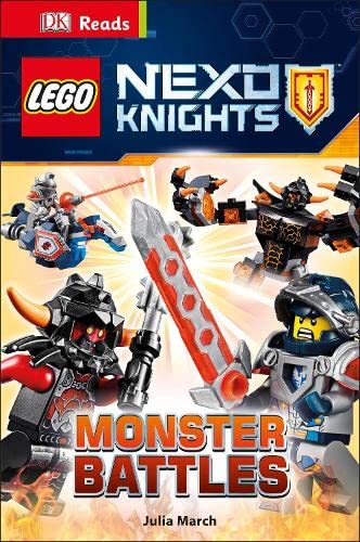 Book cover of Lego Nexo Knights: Monster Battles by Julia March