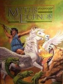 Book cover of Myths and Legends by Roger Payne (illustrator), Peter Oliver